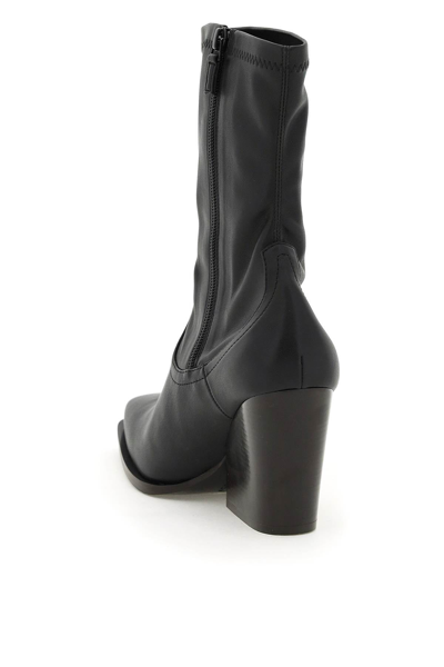 Shop Stella Mccartney Alter Mat Cowboy Boots In Black