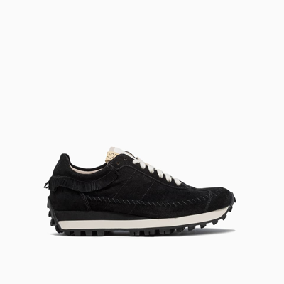 Shop Visvim Walpi Runner Sneakers In Black
