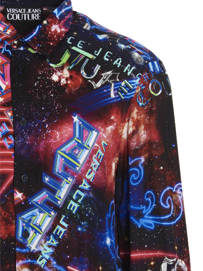 Shop Versace Jeans Couture Galaxy Couture Shirt In Multicolor