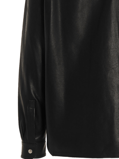 Shop Rick Owens Outershirt Jacket In Black