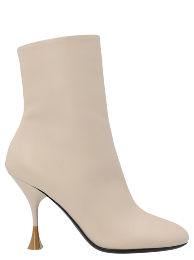Shop 3juin Lidia Ankle Boots In White