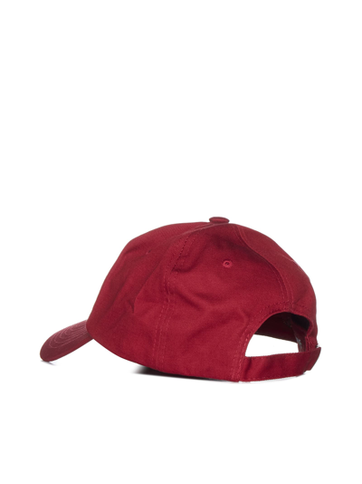 Shop Kenzo Hat In Medium Red