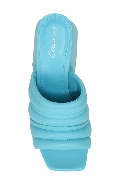 Circus By Sam Edelman Marlie Chunky Platform Sandals In Calypso Blue