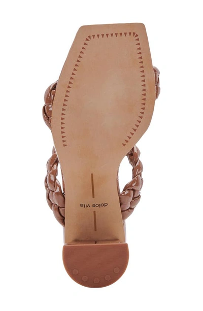 Shop Dolce Vita Paily Braided Sandal In Taupe Patent Stella