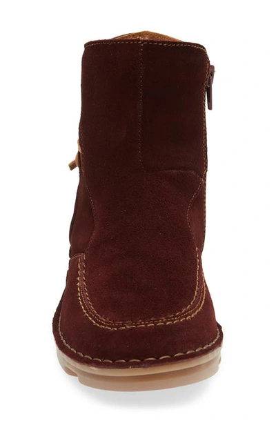 On Foot Zen Water Resistant Boot In Burgundy