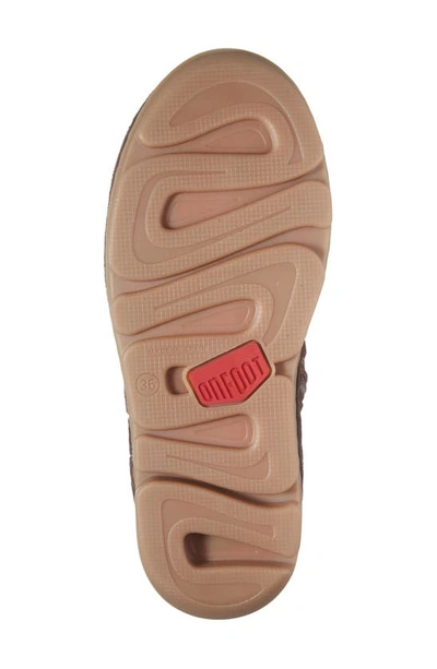 On Foot Zen Water Resistant Boot In Burgundy