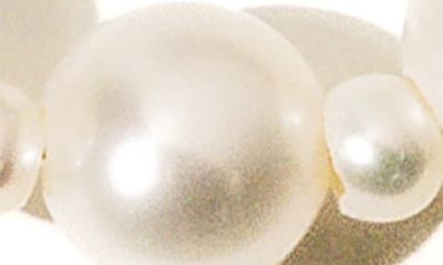 Child Of Wild Tefnut Freshwater Pearl Hoop Earrings In Gold