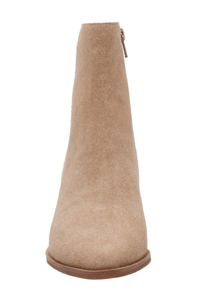 Shop Lisa Vicky Sunny-v Pointed Toe Bootie In Tan Camel