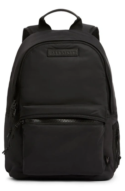 Shop Allsaints Arena Nylon Backpack In Black