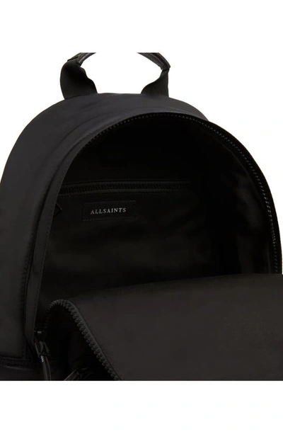 Shop Allsaints Arena Nylon Backpack In Black