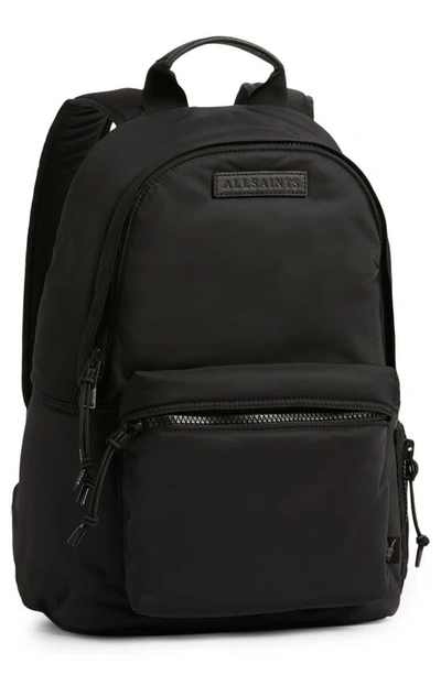 Shop Allsaints Arena Nylon Backpack In Black