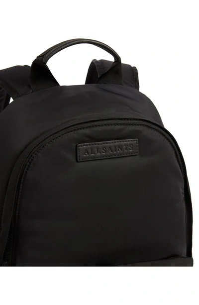 Shop Allsaints Arena Nylon Backpack In Black