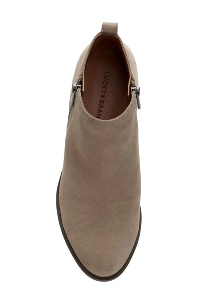 Lucky Brand Basel Bootie In Stonerock