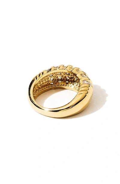Child Of Wild The Parker Crystal Ring In Gold