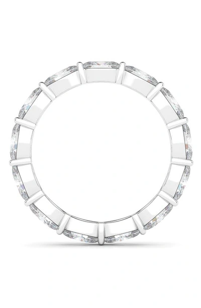 Hautecarat Oval Lab Created Diamond Eternity Ring In 2.73 Ctw White Gold