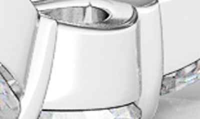 Hautecarat Oval Lab Created Diamond Eternity Ring In 2.73 Ctw White Gold