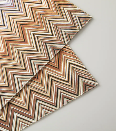 Shop Missoni Andorra Set Of 2 Cotton Placemats In Mul