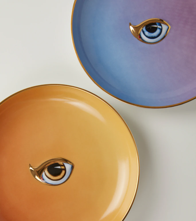 L'objet Lito Set Of 4 Plates In Mul