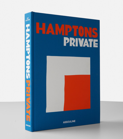 Shop Assouline Hamptons Private Book In Blu