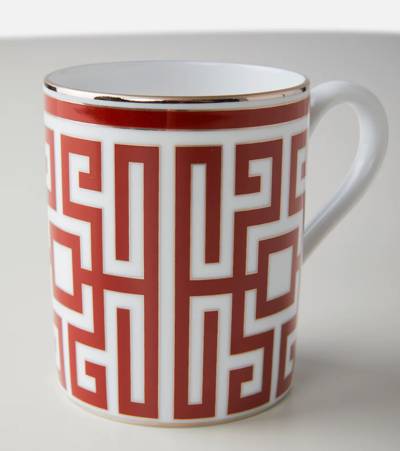 Shop Ginori Labirinto Mug In Red