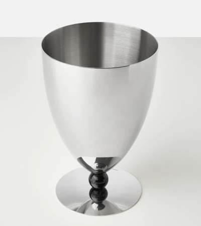 Shop Sambonet Penelope Stainless Steel Wine Cooler In Sil