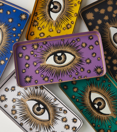Les-ottomans Eye Iron Tray In Mul