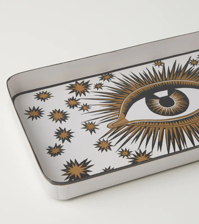 Shop Les-ottomans Eye Iron Tray In Mul