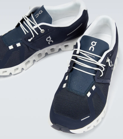 Shop On Cloud 5 Running Shoes In Midnight/white