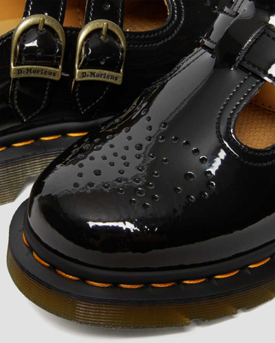 Shop Dr. Martens' 8065 Patent Leather Mary Jane Shoes In Multicolor