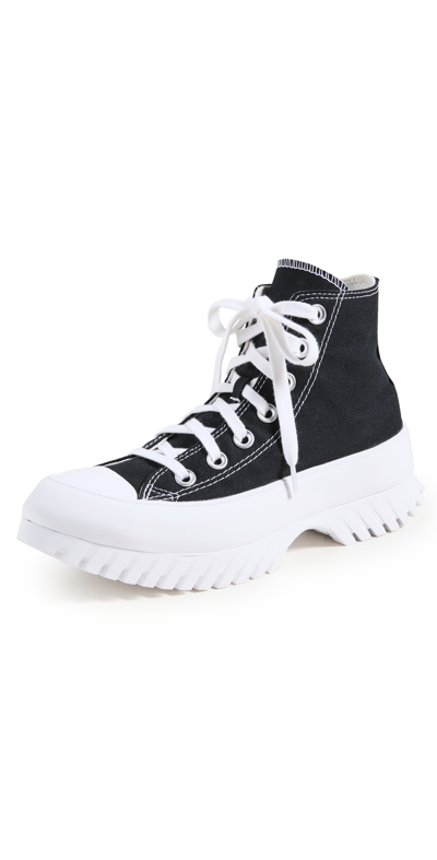 Shop Converse Chuck Taylor All Star Lugged 2.0 Sneakers In Black/egret/white