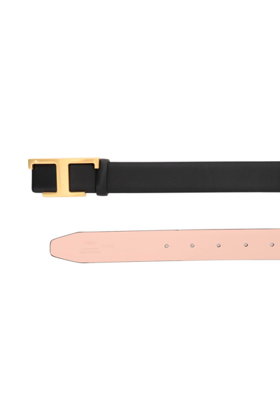 Shop Tod's Leather Reversible Belt In Multicolor