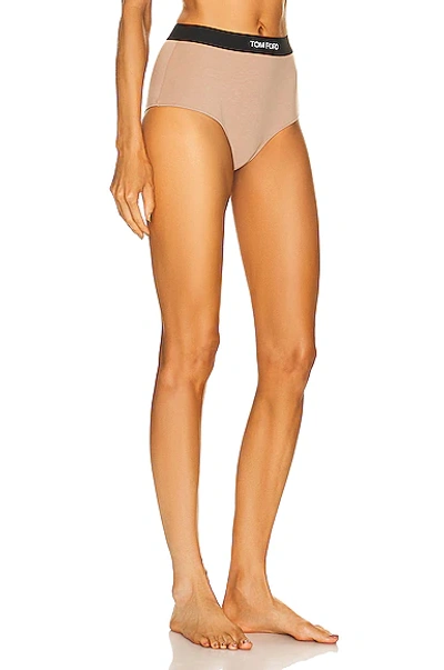 Tom Ford Signature Briefs In Dusty Rose