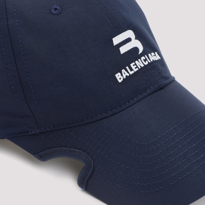 Shop Balenciaga Hat Notch Tracksuit In Blue