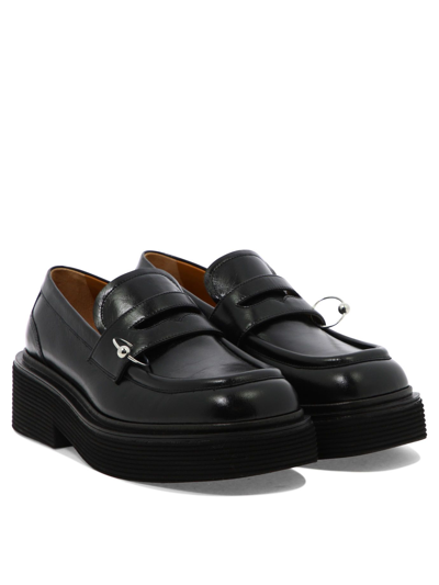 Shop Marni Women's Black Other Materials Loafers