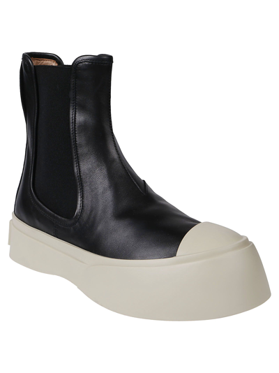 Shop Marni Women's Black Other Materials Ankle Boots