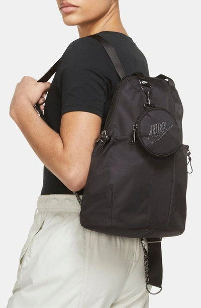 Nike Women's Sportswear Futura Luxe Mini Backpack (10l) In Black