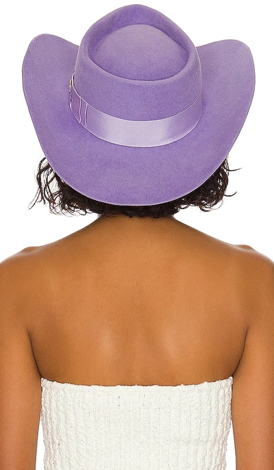 Shop Gladys Tamez Millinery June Hat In Lavender