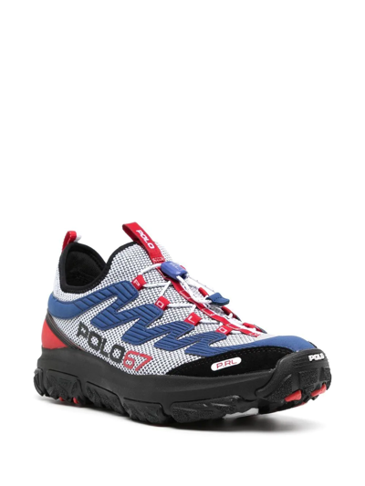 Polo Ralph Lauren Adventure 300lt Panelled Sneakers In Schwarz