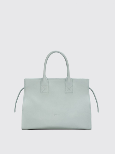 Shop Marsèll Curva Medium Bag In Leather In Green