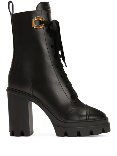Shop Giuseppe Zanotti Cubalibre 110mm Ankle Boots In Black