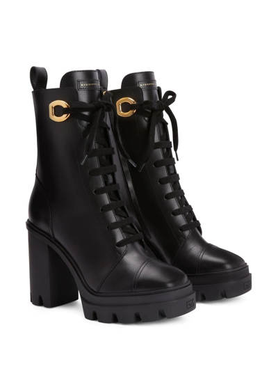 Shop Giuseppe Zanotti Cubalibre 110mm Ankle Boots In Black