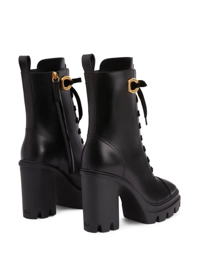 Shop Giuseppe Zanotti Cubalibre 110mm Ankle Boots In Black