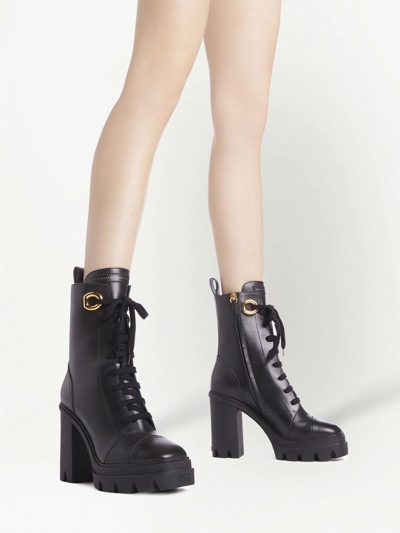 Shop Giuseppe Zanotti Cubalibre 110mm Ankle Boots In Black