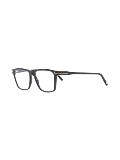 Shop Tom Ford Eco Square-frame Glasses In Black