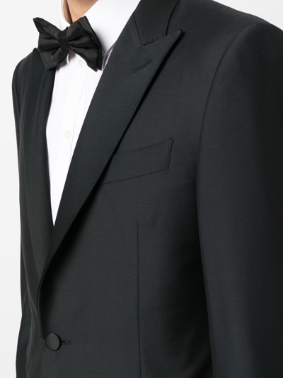 Shop Canali Two-piece Dinner Suit In Black