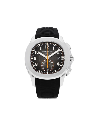 Shop Patek Philippe 2019 Unworn Aquanaut 42.20mm In Schwarz