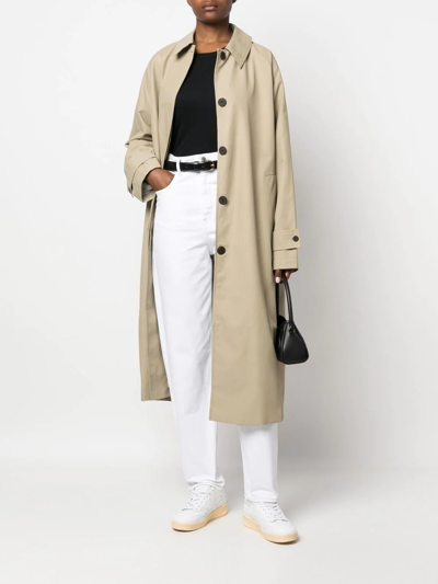 Studio Nicholson Everyday Mac Outerwear Clothing In Neutral