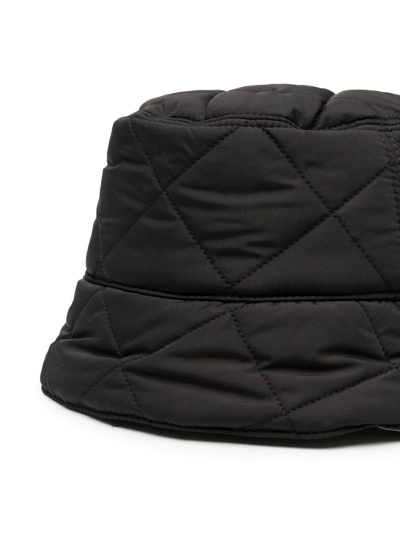 Stella Mccartney Woman Hat Black Size 7 Polyamide In Green