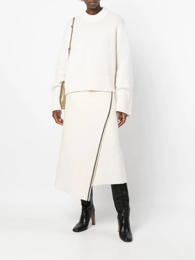 Lisa Yang 'sony' Turtleneck Sweater In Nude