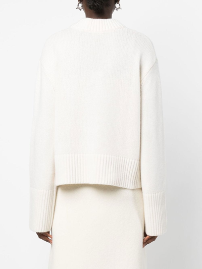 Lisa Yang 'sony' Turtleneck Sweater In Nude